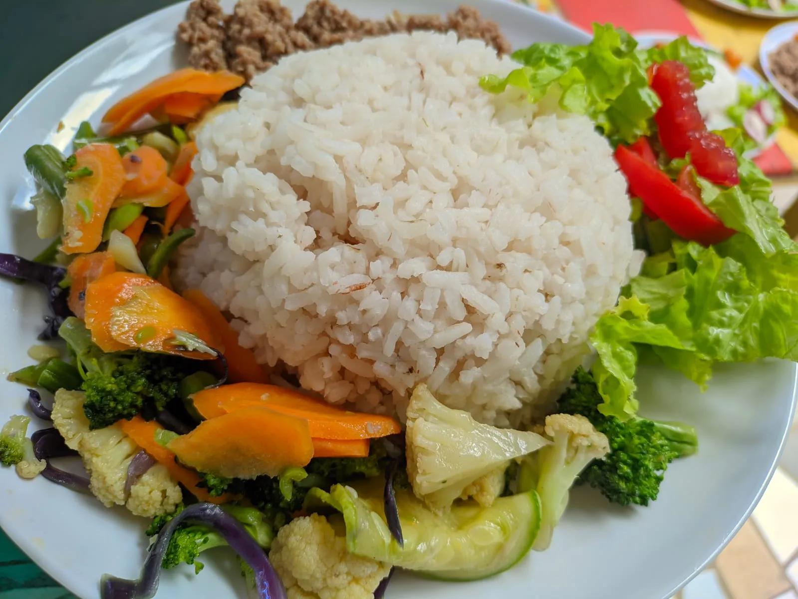 Lunch prepared for Lighthouse School pupils